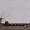Modern Tea Set Tea Boiling Tea Stove Tea Tasting Zen Tea Break 3d model