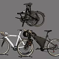 Different Types of Bicycles Including Folding Road and Mountain Bicycle Designs