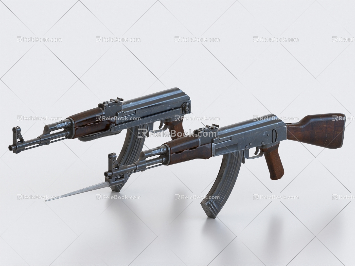 Type 56 Automatic Rifle AK Rifle 3d model