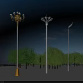 Outdoor Lights with Various Stylish Designs for Garden and Street Decoration