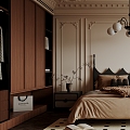 French Bedroom 3d model