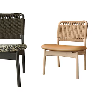 Modern Leisure Chair Cassina Leisure Chair Acrylic Leisure Chair Fabric Leisure Chair 3d model