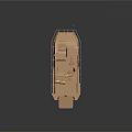 Military Armored Vehicle With 6 Wheels Protective Cage Open Rear Door And Top Weapon System