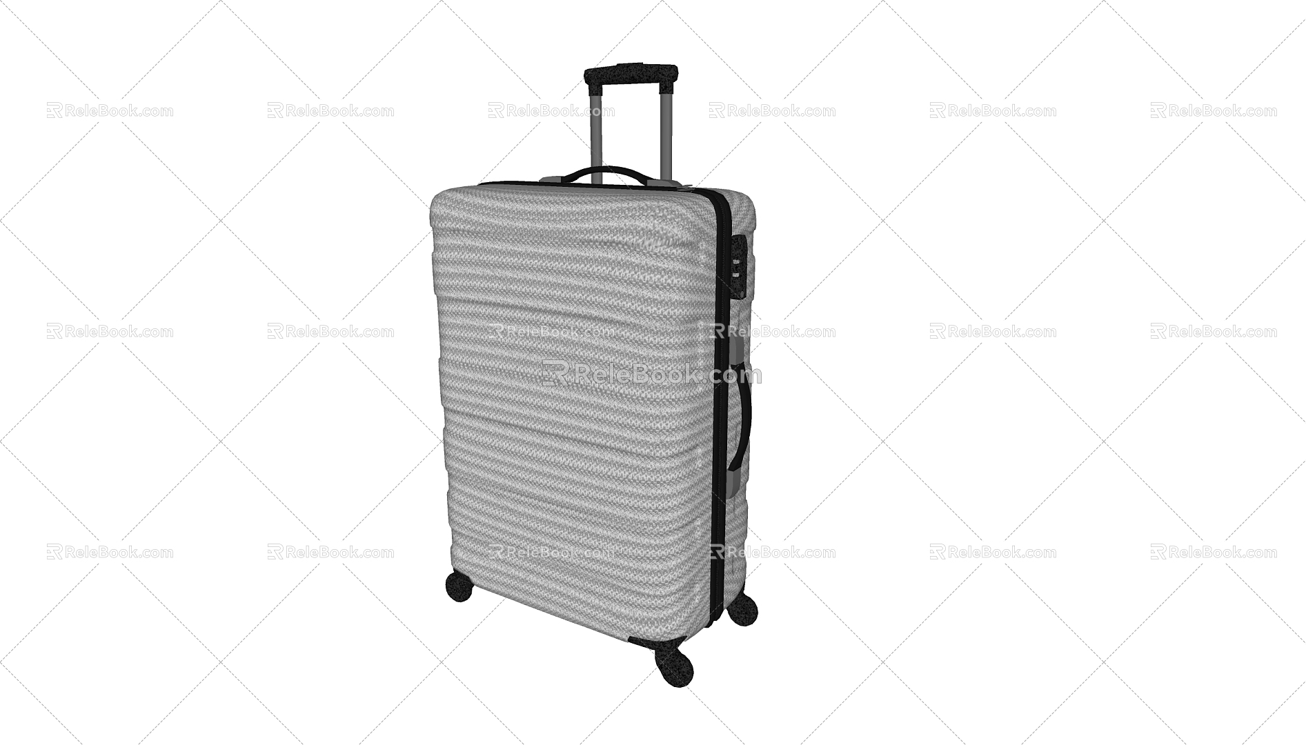 Travel Box Luggage 3d model