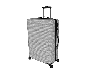 Travel Box Luggage 3d model