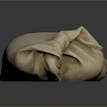 Sack Bag Grain Bag Bundle Sack Bundle Sack Jute Sack 3d model