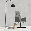 Modern Sofa Chair Simple Single Sofa 3d model