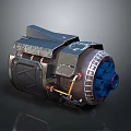 Sci-Firearms Sci-Fi Weapons Sci-Fi Machine Gun Sci-Fi Game Gun Game Gun Concept Gun 3d model