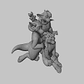 Colorful Fantasy Game And Movie Characters With Animal Features And Vibrant Designs