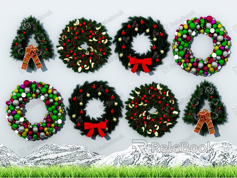 Christmas Wreath model