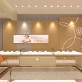 Shanghai Yayi Jewelry Storefront With Glass Doors Display Windows And Elegant Lighting
