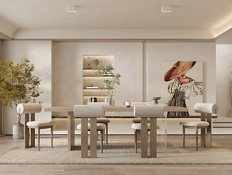 The Silent Restaurant 3d model