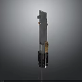 Mechanical Metal Component Vertical Segmented Design With Top Protrusion And Multiple Slender Base Elements