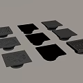 Floor drain 3d model