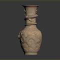 Traditional Copper Cup With Intricate Dragon Carvings And Classic Design