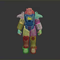 Mech Warrior Mech Soldier Machine Battlearm Mechanical Battlearm Machine Fighter Robot 3d model
