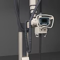 Advanced Medical Imaging Device With Adjustable Arm And Digital Display For Diagnostic Use 3d model