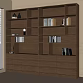 Bookcase 3d model
