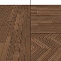 Modern Wood Flooring 3d model