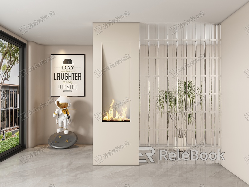 Entrance aisle partition model