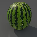 Watermelon big watermelon fruit super realistic high precision video level 3d model