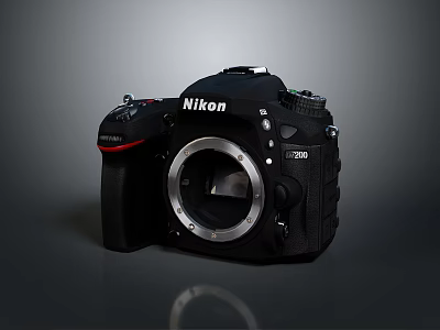 Nikon D750 Digital SLR Camera With Full Frame Sensor And Ergonomic Design 3d model