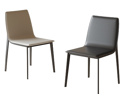 Dining Chair Single Chair 3d model