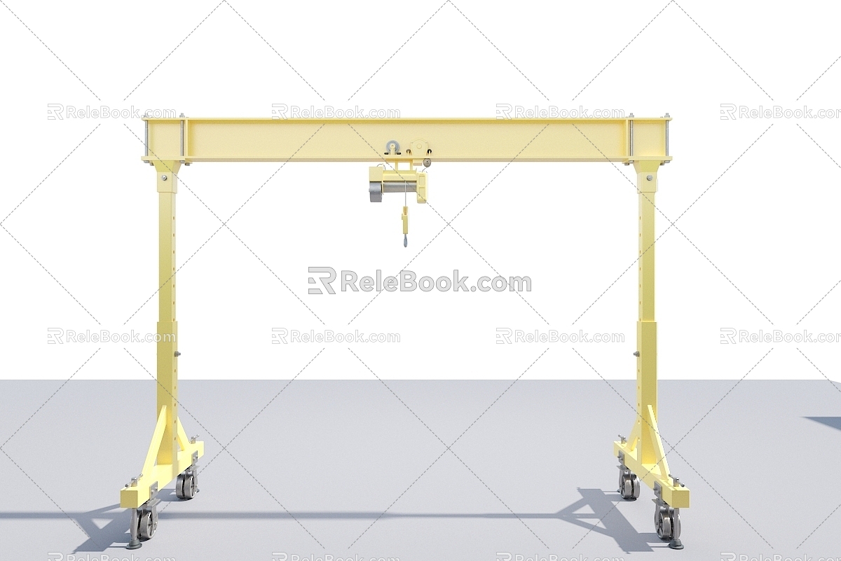 Gantry crane 3d model