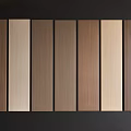 Stylish Wooden Wall Panels With Various Colors And Natural Wood Grain Texture