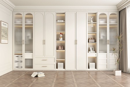 French wardrobe 3d model