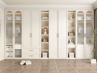 French wardrobe 3d model