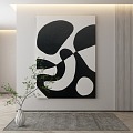 Quiet decorative painting 3d model