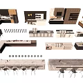 Modern Kitchen Cabinet Designs With Various Styles Materials And Countertops