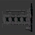 Modern Engine Racing Engine Racing Engine Car Engine 3d model