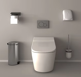 Toilet 3d model