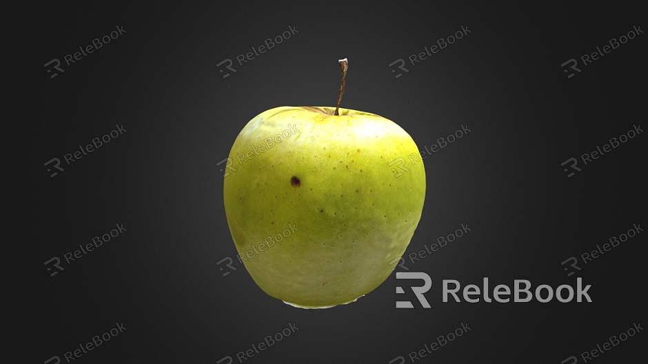 green apple fruit model