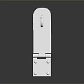 Stainless Steel Hardware Tool Metal Plate With Hook Spikes And Mounting Holes