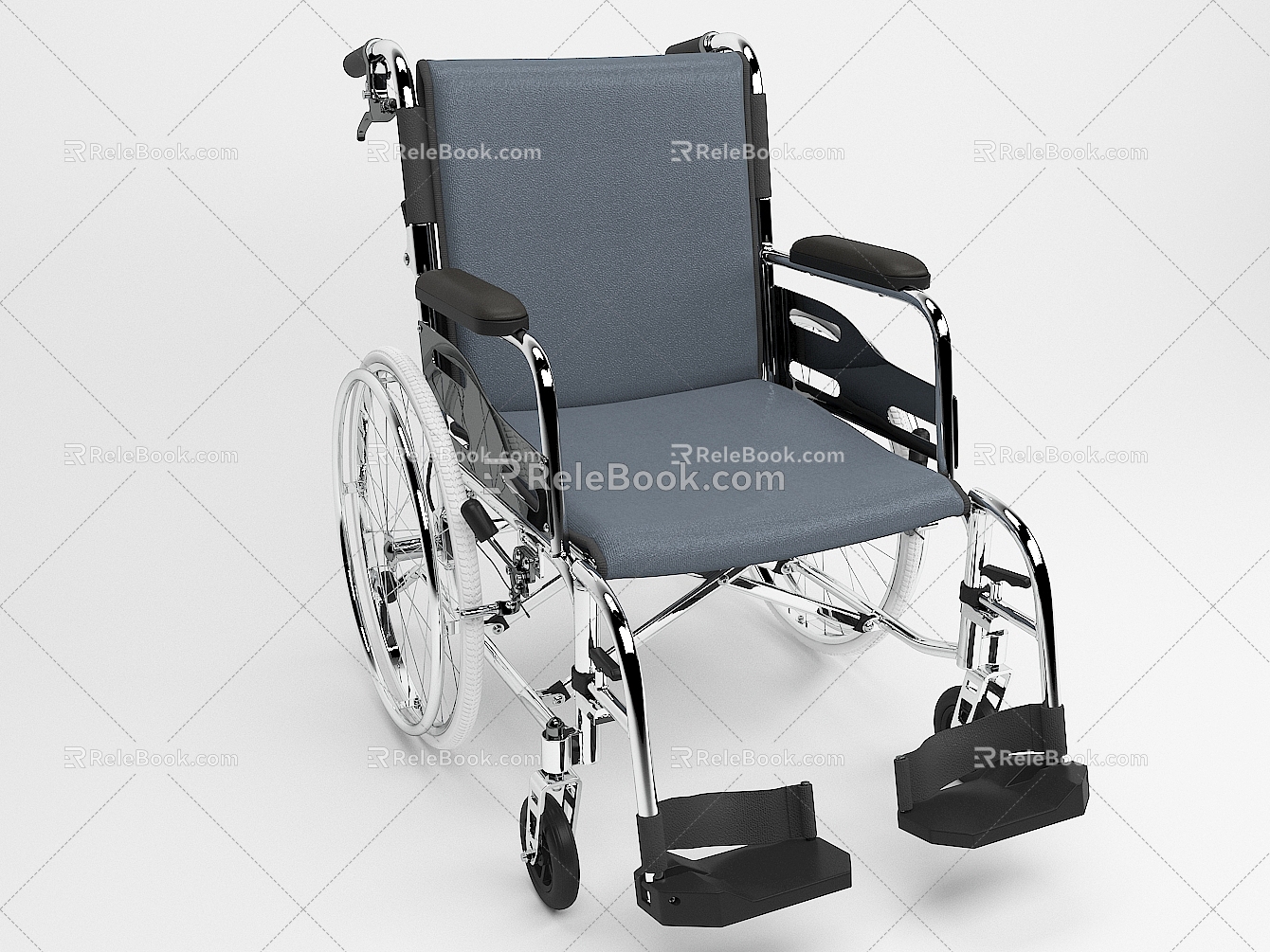 Modern Wheelchair 3d model