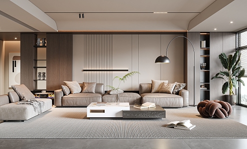 Living room 3d model