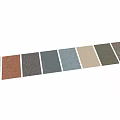 Gray Square Paving Tiles Neatly Arranged On Indoor Floor Surface