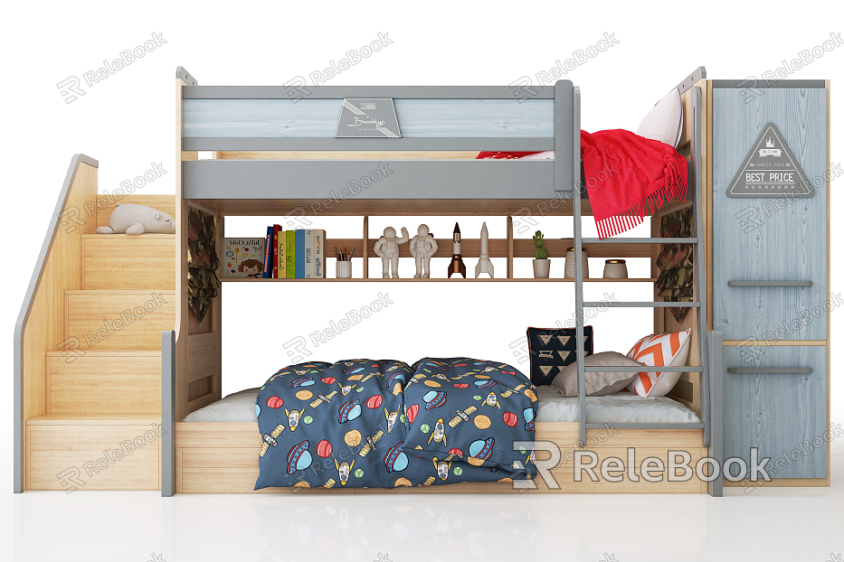 Modern Bed and Bed Children's Bed model