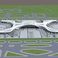 Airport Airport Boarding 3d model