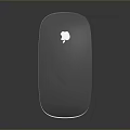 Apple Wireless Mouse A Sleek Gray Daily Necessity With Slim Design 3d model