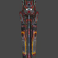 Sci-Fi Siege Battleship 3d model