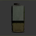 Vintage Military Green Off Road Vehicle With Canvas Top And Classic Design Details