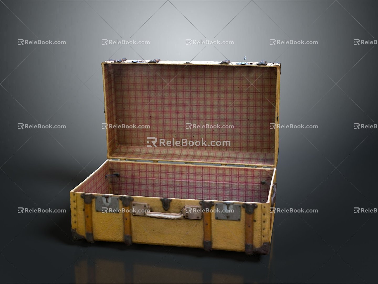 Boxes, Bags, Leather Boxes, Leather Boxes and Containers Realistic 3d model