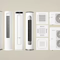 Modern Air Conditioner Fans With Different Tower Designs And Various Contemporary Styles
