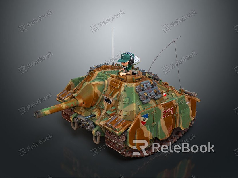 Sci-fi Tank Cartoon Tank Sci-fi Vehicle Sci-fi Vehicle World of Tanks Tank War Anime Tank model