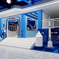 School Science and Technology Space Innovation Experience Center 3d model