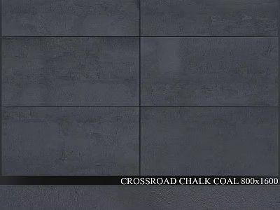 Crossroad Chalk Coal 800x1600 Tile Modern Design For Interior Flooring And Walls 3d model